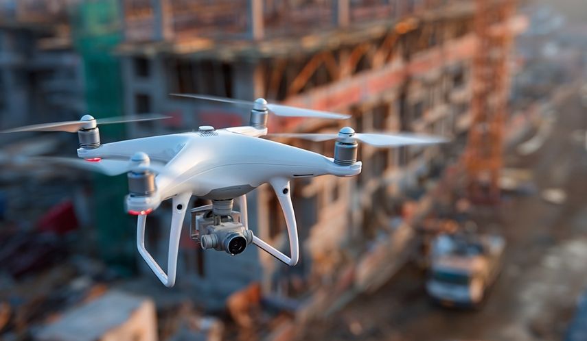 Drones in Construction: A Game-Changer for Site Surveys and Progress Tracking